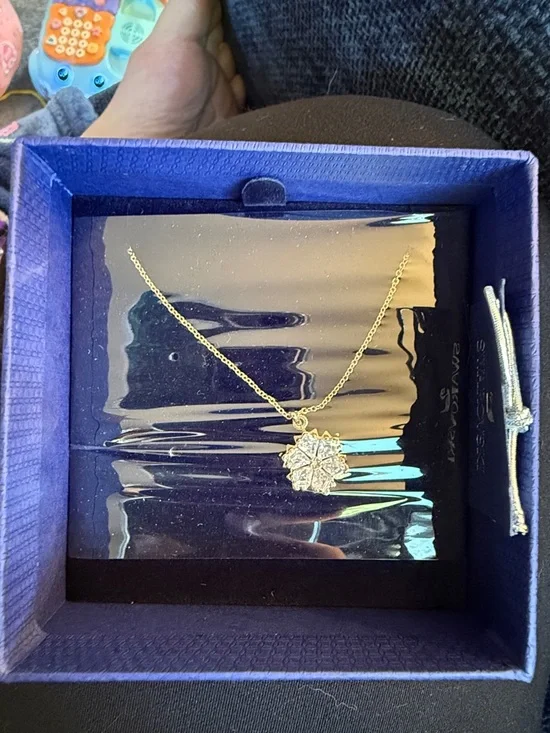 Swarovski Magic necklace, white, pink gold plated - NWT - Picture 6 of 6